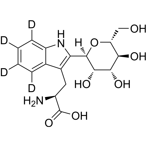 2-(α-D-Mannopyranosyl)-L-tryptophan-d4 2230887-20-2